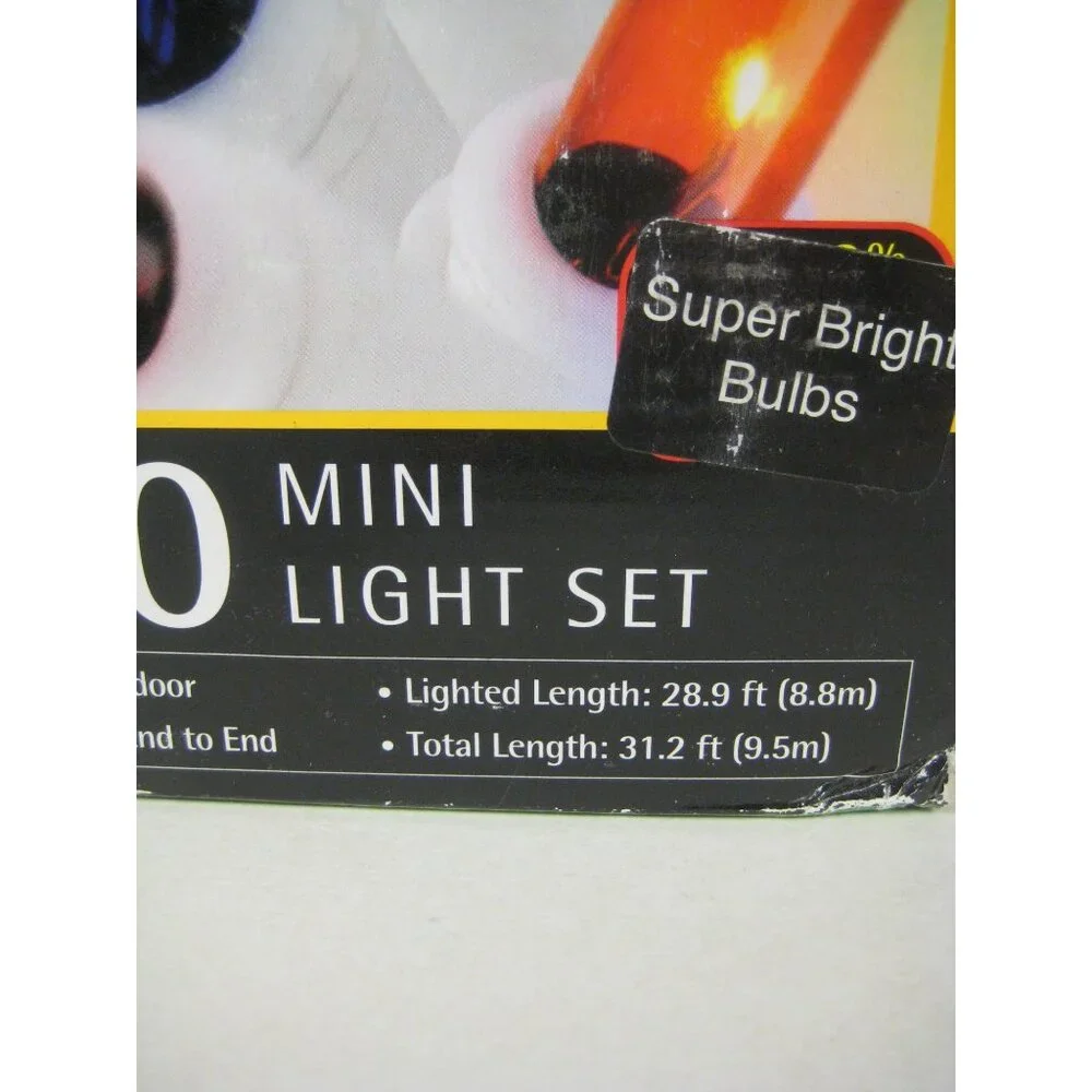 NEW Target 100 Mini Light Set Indoor or Outdoor Multicolor